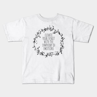 Classical music quote Kids T-Shirt